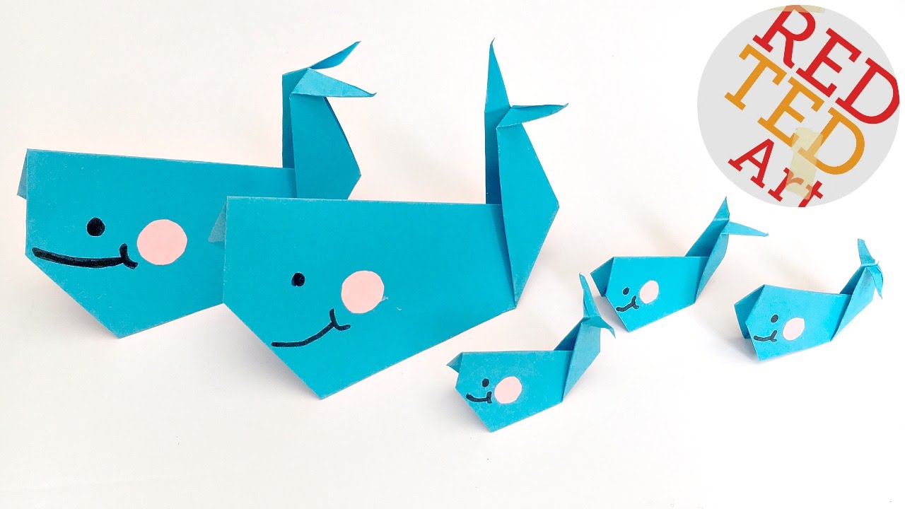 Whale Origami 7
