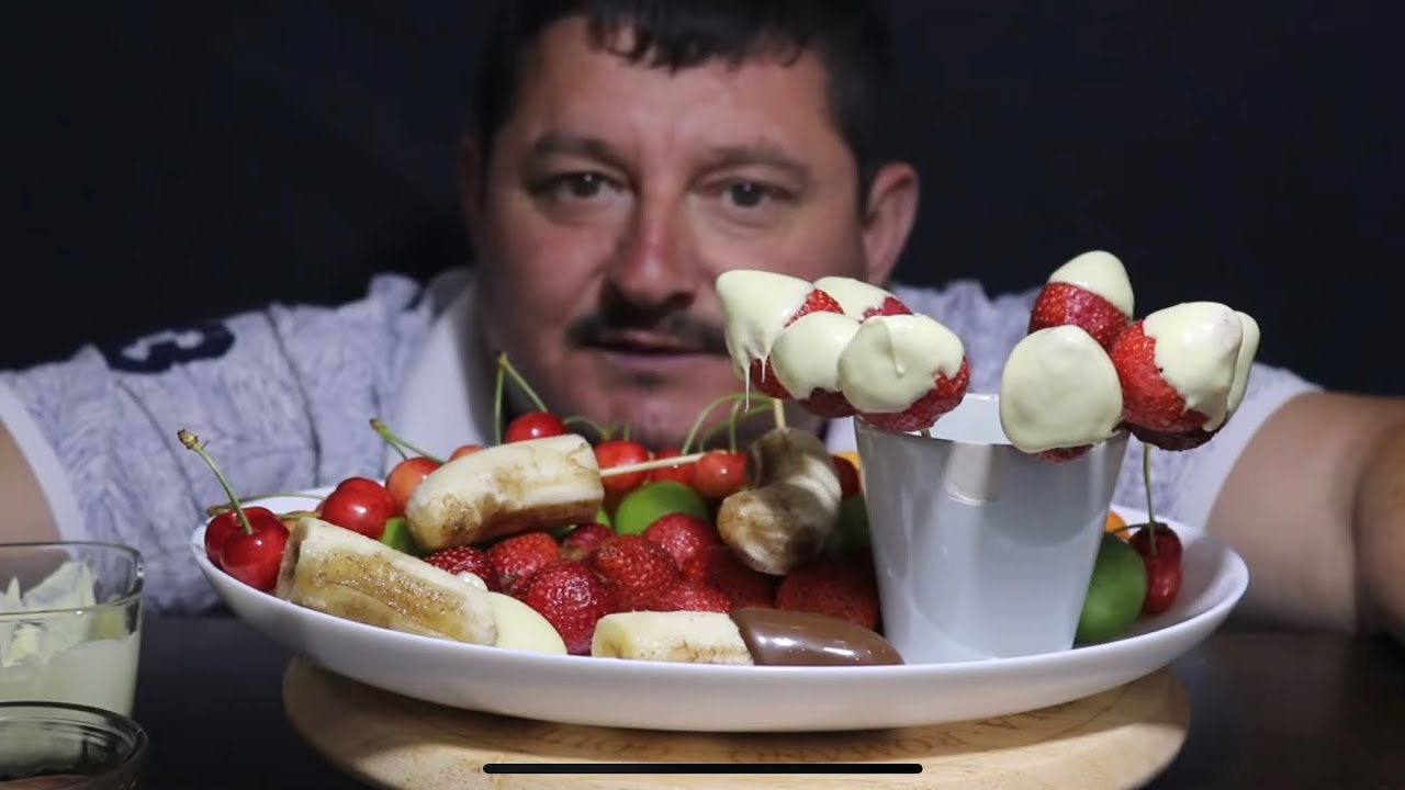 ASMR Meyve Şöleni Çilek Erik Kiraz Kayısı_Fruit Feast Strawberry Plum Cherry Apricot