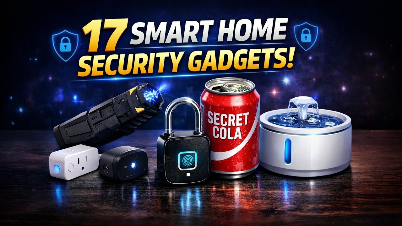 Next-Level Protection: 17 Smart Home Security Gadgets You Need! - YouTube