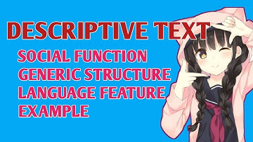 DESCRIPTIVE TEXT