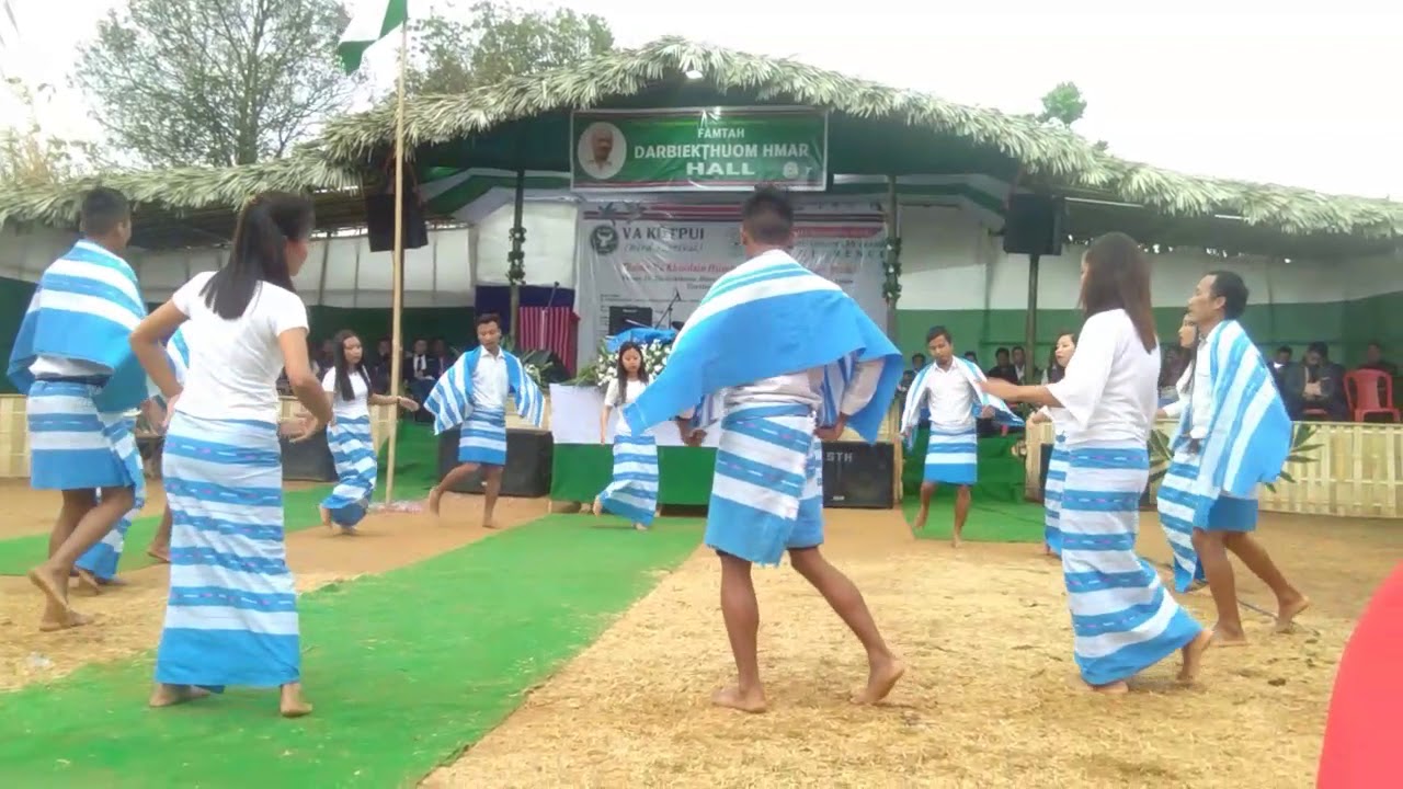 HMAR Hnam puon thar (VANLAI PUON) Theme song *Dance by HYA Huonveng Unit.