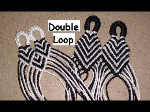 Teardrop Loop Friendship Bracelet Video Tutorial | Diy friendship bracelets  tutorial, Yarn bracelets, Friendship bracelets easy