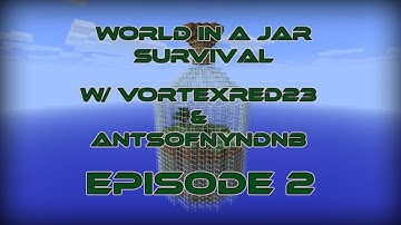 Minecraft: World In a Jar - Part 2 - LAVAPOOL!