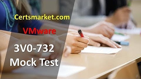 3V0-732 Mock Test Trending Source for 3V0 732 Exam Success