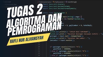 TUGAS 2 - ALGORITMA DAN PEMOGRAMAN - UNIVERSITAS TERBUKA