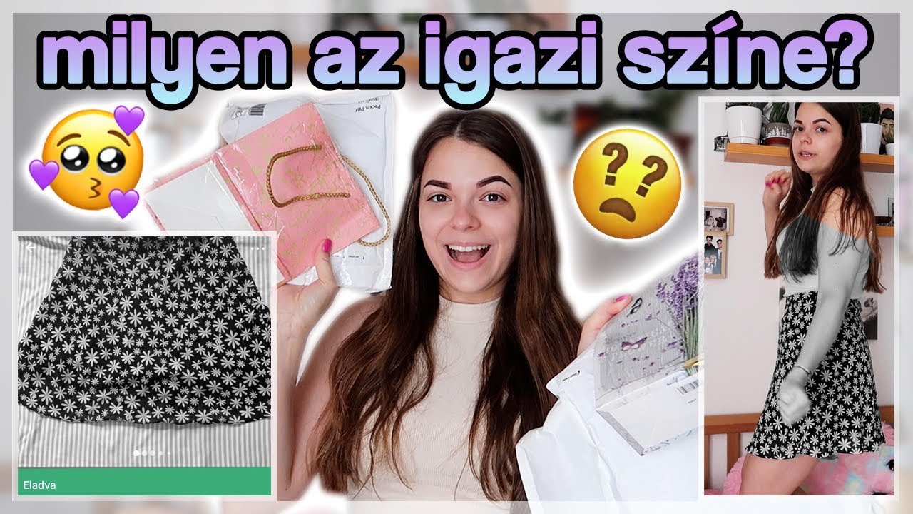 FEKETE-FEHÉR FILTERREL VETTEM A RUHÁIMAT ✨Vinted✨