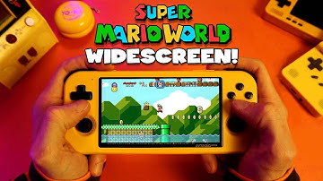 How to play Super Mario World WIDESCREEN! (On your phone/PC/retro handheld)