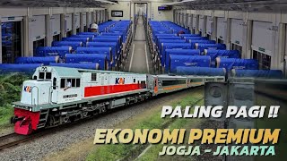 BERANGKAT PAGI ANTI KENA SUSUL | Review Fajar Utama Yogyakarta Ekonomi Premium Jogja-Jakarta