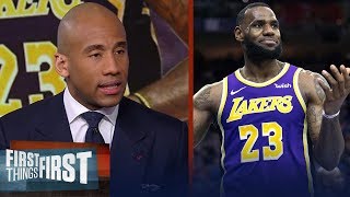 Dahntay Jones isn't buying the report Lakers considered trading LeBron | NBA | FIRST THINGS FIRST