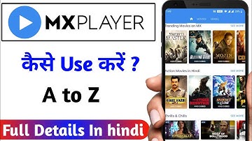 MX Player Kaise Use Kare Full details in Hindi || MX player A to Z process kaise Chalaye