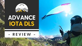 IOTA DLS - Advance's high-B paraglider tested! (commented)