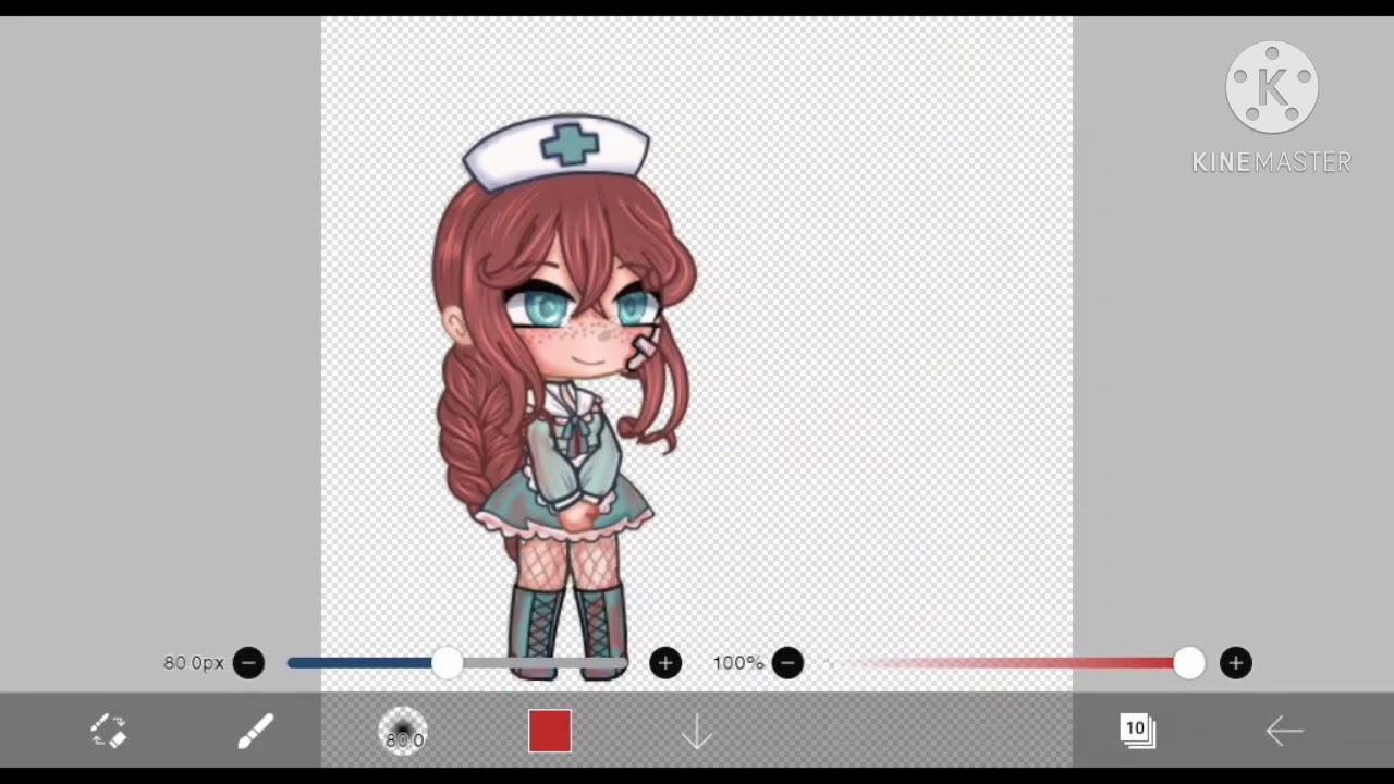 Speed paint || Gacha life || - YouTube