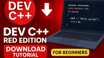 How to Download Dev C++ Red Edition | Step by Step Tutorial (Urdu / Hindi)