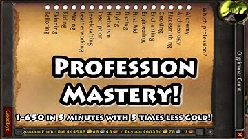 All Professions up under 10 Minute - Profession Mastery - Announcing Trailer - WOD 6.2
