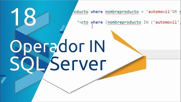 SQL Server | 18 - Operador IN