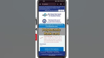 Polytechnic 2024 Rank Card Check 📌 check Rank card📌#polytechnic #rank #jexpo2024 #shorts #youtube