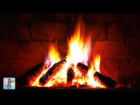 24/7 Best Relaxing Fireplace Sounds - Burning Fireplace & Crackling Fire Sounds (NO MUSIC) 🔥