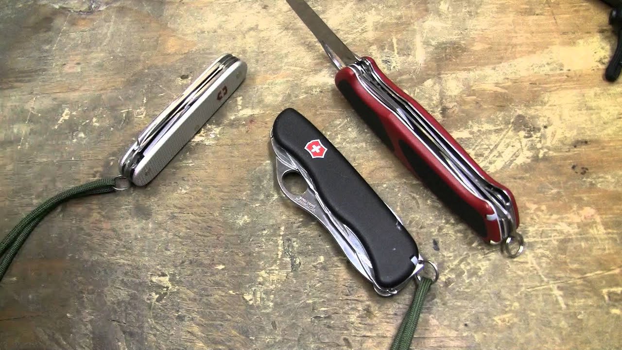 Victorinox RangerGrip Do Not Sharpen the Entire Blade YouTube