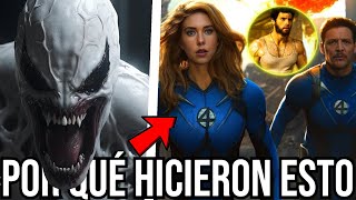 Oficial FUERA Los 4 Fantásticos de 616 por incursión y Venom 3 título, Godzilla trailer, X-Men