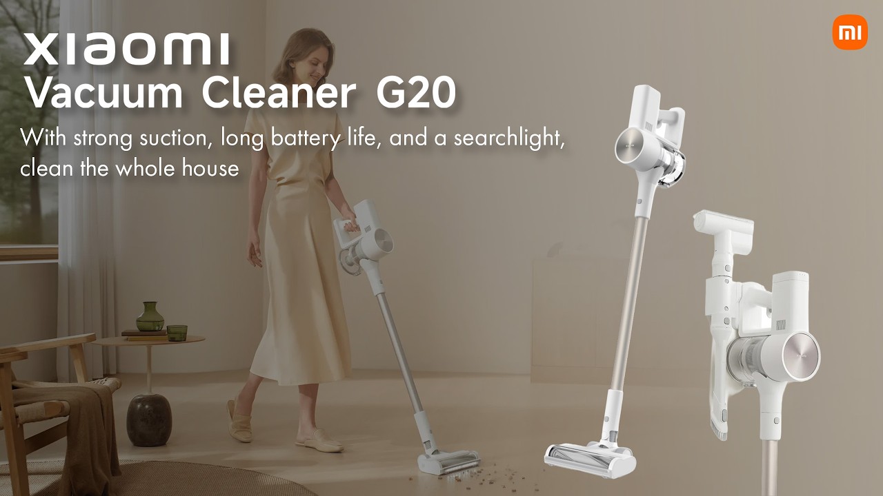 Xiaomi Vacuum Cleaner G20 Handheld - YouTube