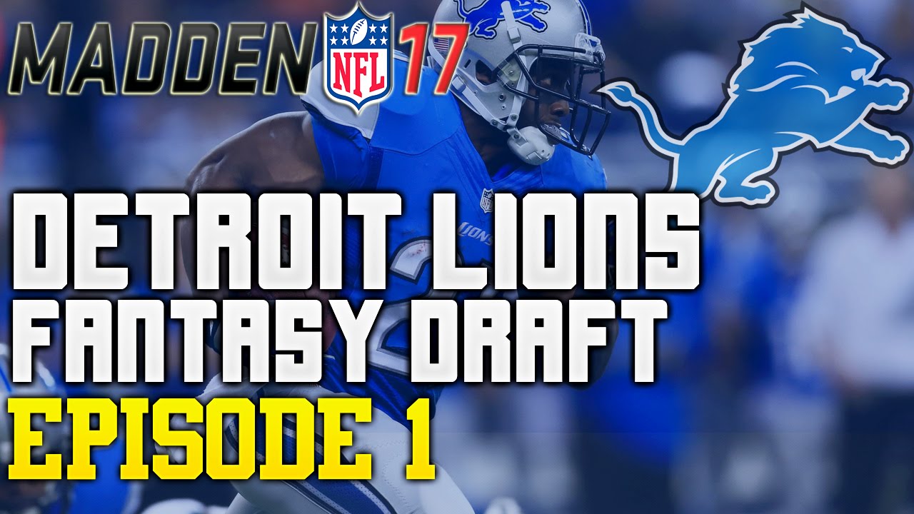 MADDEN 17 FANTASY DRAFT CAREER [#1] OMG ABSOLUTELY INSANE DRAFT!