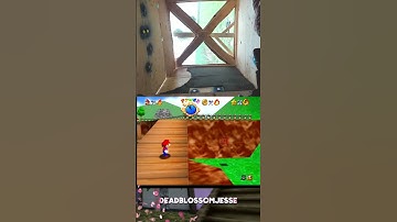 Controlling Mario 64 with a rotating box