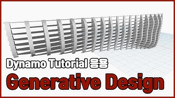 Revit Dynamo_ Generative Design(Dynamo Tutorial 응용)