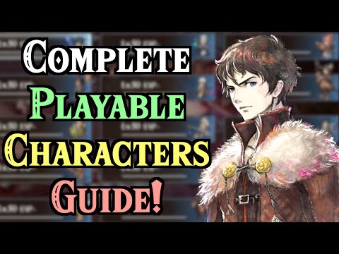 Triangle Strategy COMPLETE Unit Guide - All Recruitments, Skills and Weapon Trees Explained!