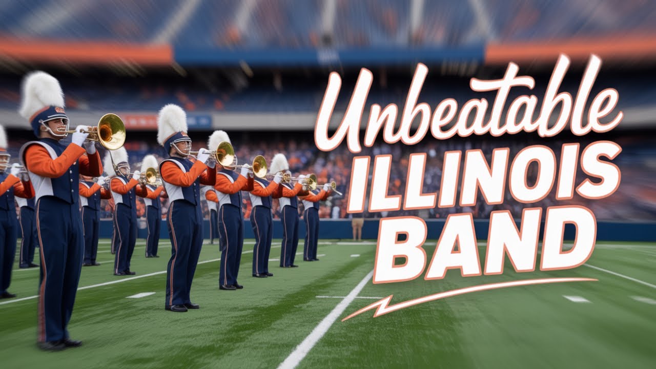University of Illinois-Champagne Marching Band at BOA in St. Louis, Missouri - October 18th, 2025