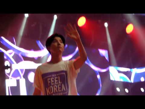 SUNMI Kard Imfact Snuper  Ending HD fancame Feel Korea in Moscow 080618
