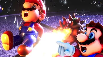THIS SUPER MARIO 64 HD BOWSER FIGHT IS EPIC! [Super Mario 64 UNREAL 4 Remake by CryZENx]