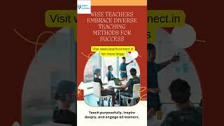Wise Teachers Embrace Diverse Teaching Methods for Success!#lessonplanning #teachers