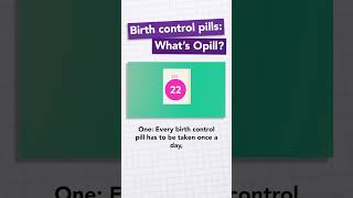 Birth Control Without a Prescription? Meet Opill!