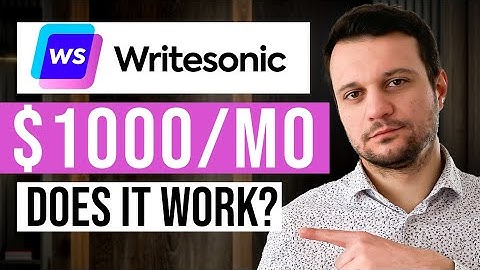 How To Make Money With Writesonic AI In 2025 (For Beginners)