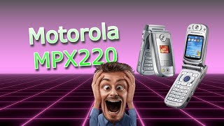 РАРИТЕТ РЕТРО Motorola MPX220 Windows