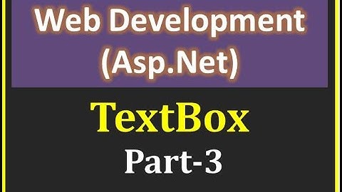 #8. Textbox Control Part 3 in Asp.Net | #LitsbrosTutorial #aspnet #programing_tutorial