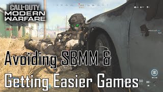 How to Avoid Skill Based Matchmaking on Modern Warfare and Get Into Easier Games
