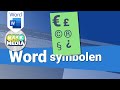 Word -  € teken en symbolen