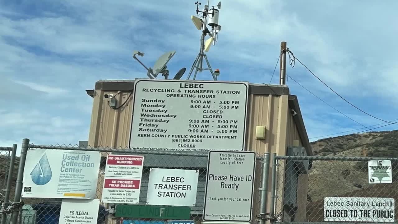 The Lebec Transfer Station composts the community’s trees to help