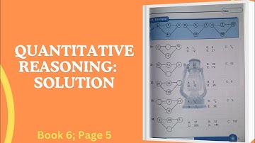 Quantitative Reasoning Solutions for Primary School||Lantern Steps Quantitative Reasoning Book 6