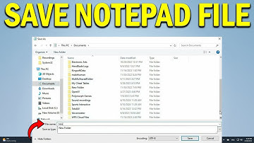 How To Save A Notepad File On Your Desktop - Quick Fix