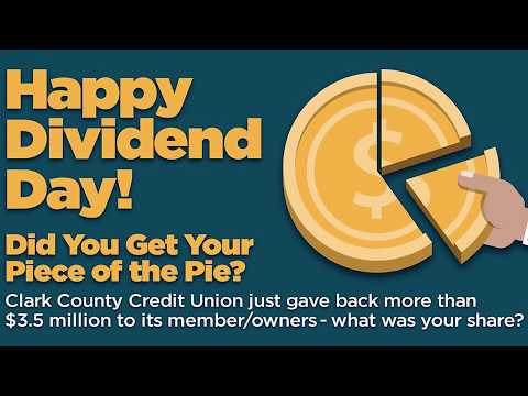 How does Clark County Credit Union continue to provide a Bonus Dividend to our member/owners year after year? See what it takes to get a "piece of the pie!"