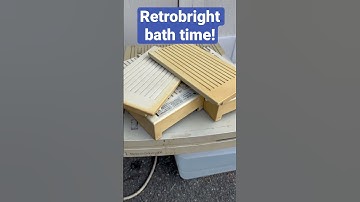 Starting retrobright on a Performa 400 and two UniDisks