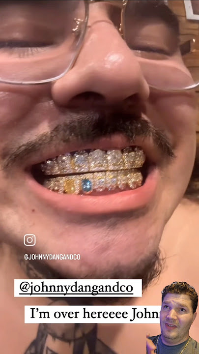 That Mexican OT's New Diamond Grill from Johnny Dang and Co! #shorts #grillz #jewelry #johnnydang