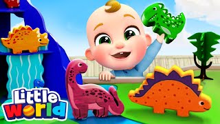 Ten Little Dinosaurs | Kids Songs & Nursery Rhymes by Little World screenshot 2