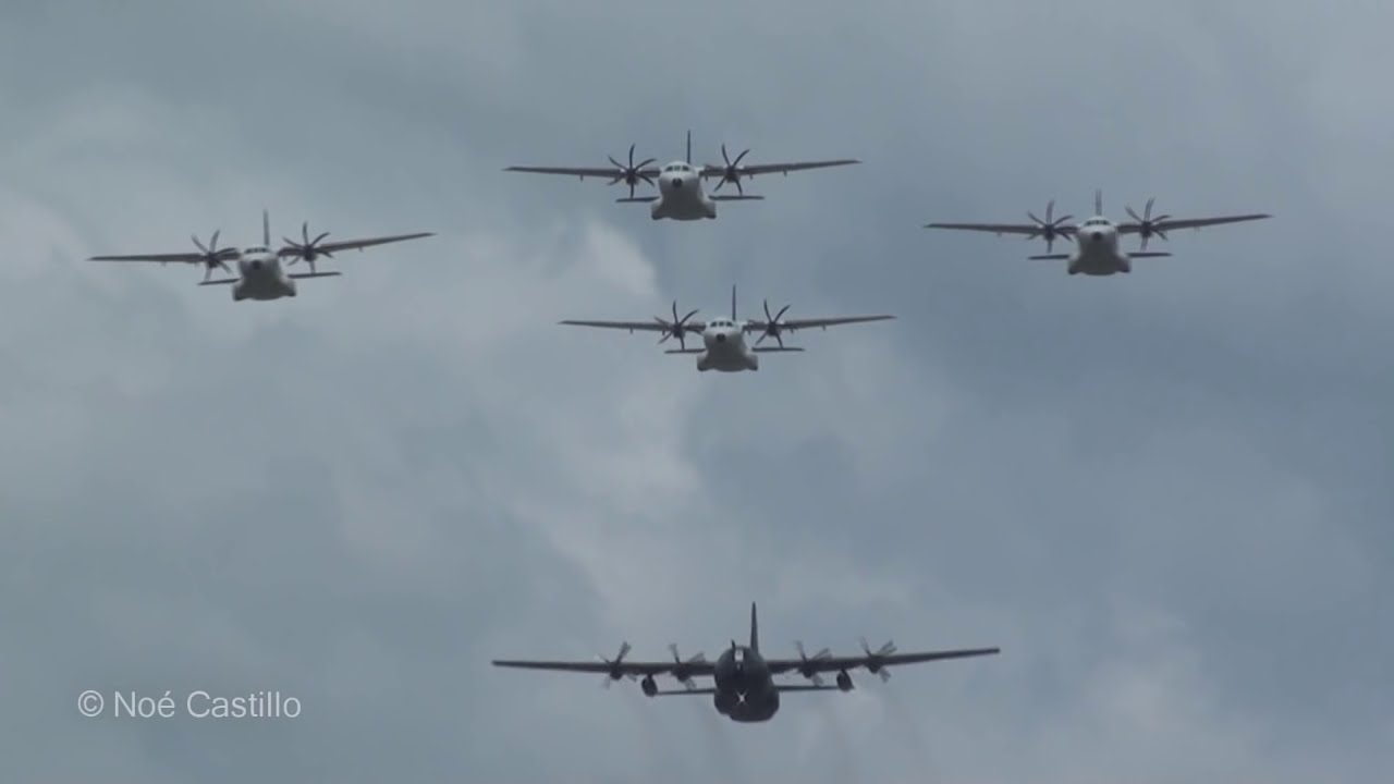 Fuerza Aérea Mexicana  - La gran fuerza de México - Aeropuerto de Santa Lucia SLM