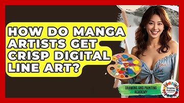 How Do Manga Artists Get Crisp Digital Line Art? - Drawing and Painting Academy