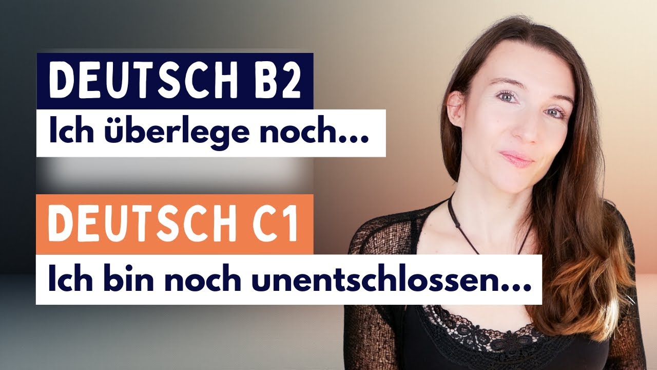 Deutsch B2 - C1 | Hören und Nachsprechen | 