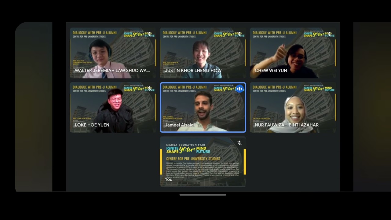 Experience as a Pre-university student (Foundation in Science) MAHSA University Malaysia