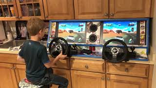 V-RACER Racing Multicade project demo